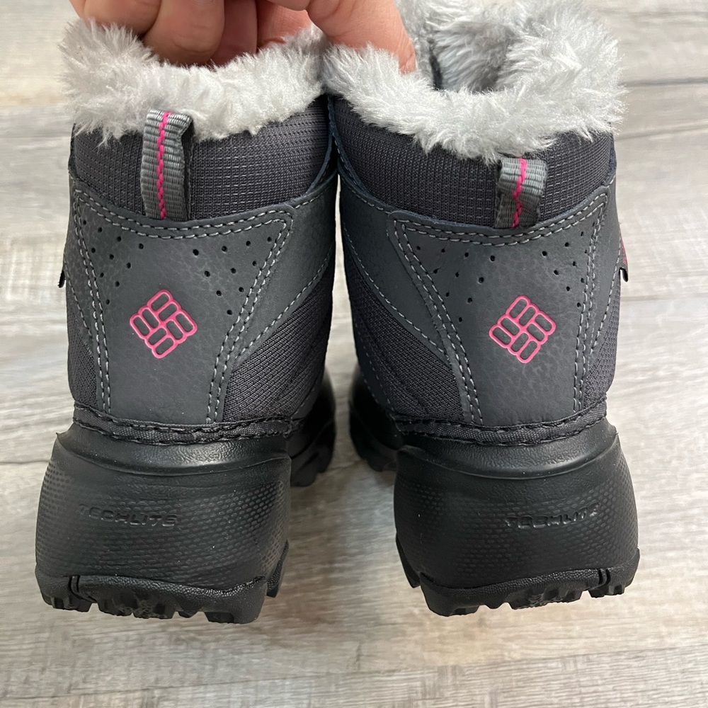 Columbia Waterproof Thinsilated Winter Boots, Toddler Girl Size 12 - Picture 4 of 8